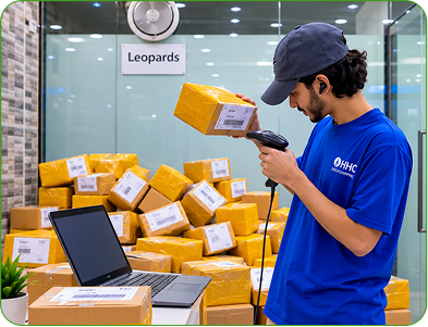 Leopards Courier HHC Hub Warehouse Processing