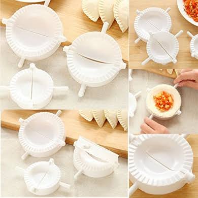 Pack of 3 Samosa Maker Samosa Shaper - Dumpling Press Mold (Random Color) 1