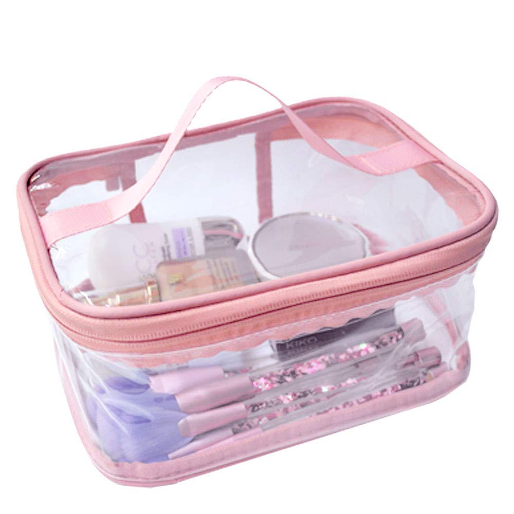 Makeup Cosmetic Clear Bag Portable Transparent Travel Storage 1