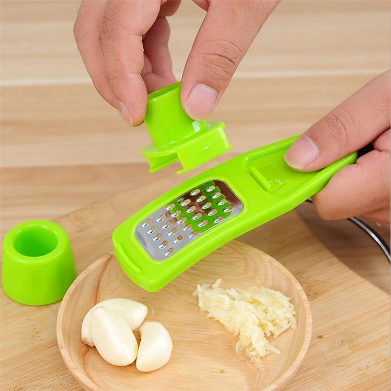 Garlic Press Grater Slicer Plastic Grinding Tool Kitchen Accessories(random color ) buy online in Pakistan