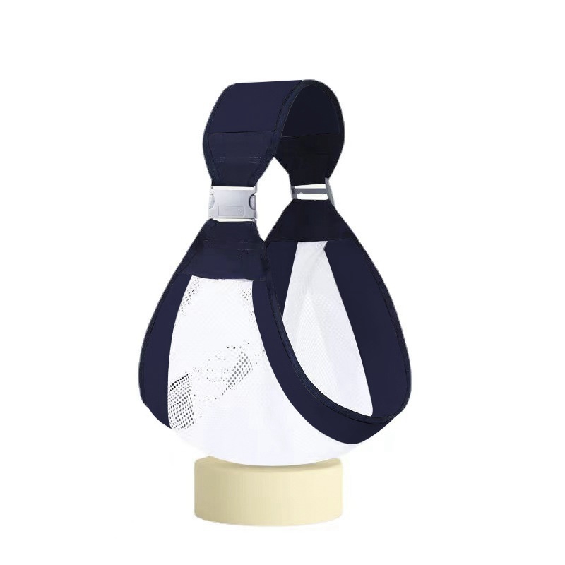 Baby Carrier, Ergonomic Baby Strap one Shoulder Labor-Saving Polyester Baby Half Wrapped Sling (Random Color) - Buy Online in Pakistan at Zenbu Store (Image 7)