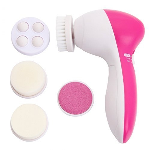 5 in 1 Facial Electric Cleanser and Massager, Electric Machine Beauty , Beauty Care Brush for Removing Blackhead , Bea...