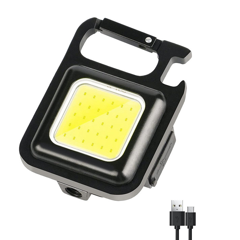 Multifunction 500 Lumens Mini Pocket COB LED Portable Keychain Light 1