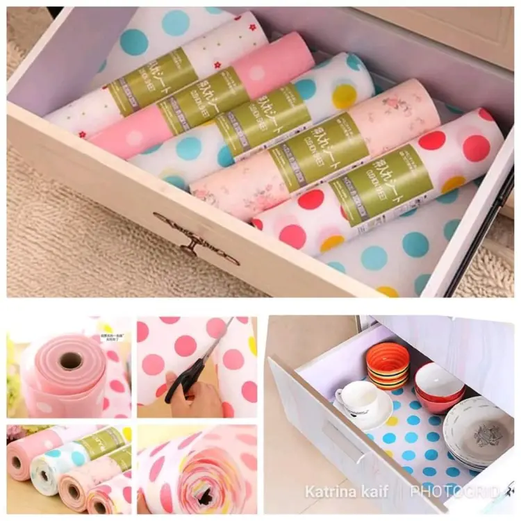 1 Roll - Kitchen Polka Foamic Sheet (45x150cm)  (random design) buy online in Pakistan