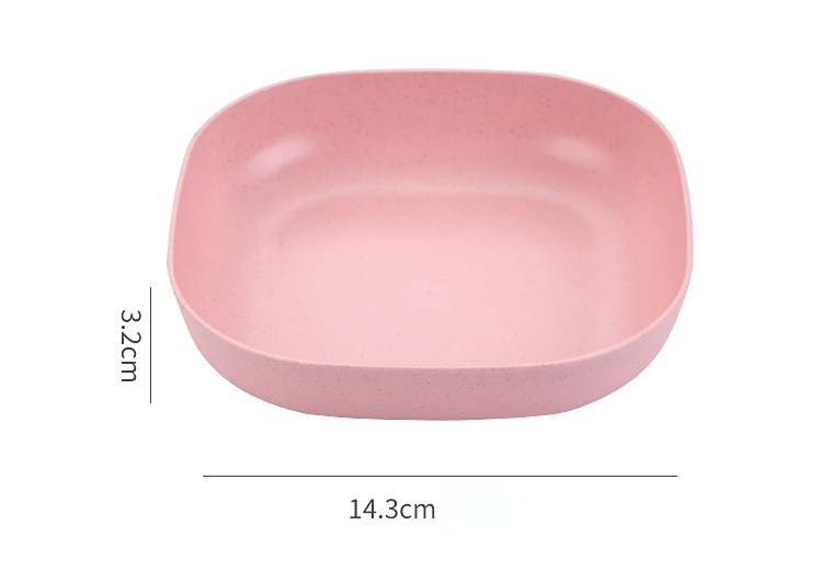 Plate set pack of 10 | Plastic Spit Bone Dish Plates Plates Set With Holder (Random Colours) buy online in Pakistan