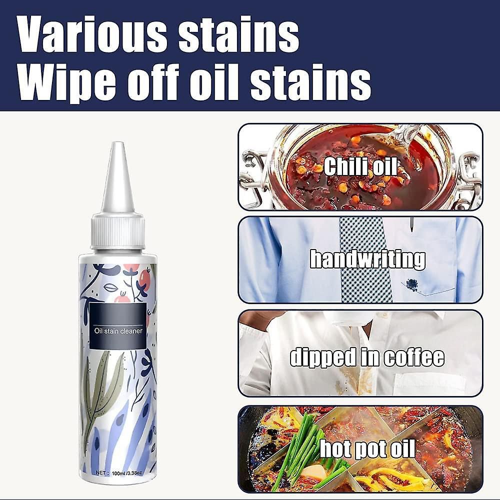 100ml Useful Stain Cleaning Agent Effective Natural Stain Removal Agent Stain Remover Cleaning Agent 1