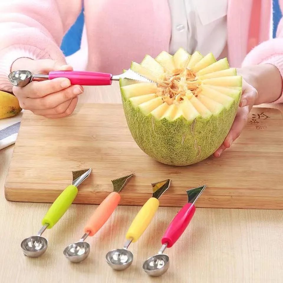 1PC Vegetable Fruit Carving Knife (  random color ) 1