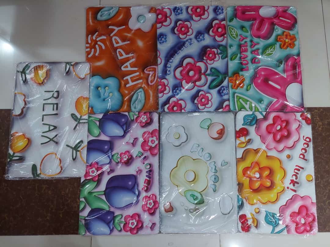 3D Cartoon Printing Diatom Mud Cushion Antislip Water Absorbent Foot Pad Diatomaceous Earth Foot Mat For Bathroom - (Random Design) - Size 15×23 inches buy online in Pakistan