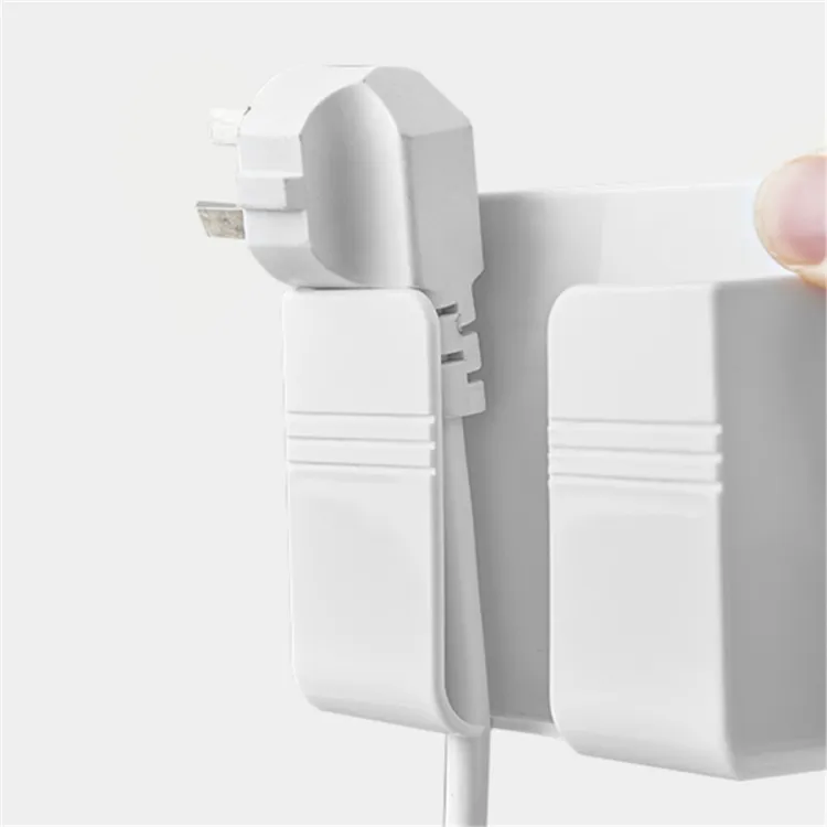 1 pcs Multifunction Mobile Phone Charging Hanging Holder, double-sided adhesive ( white colour ) buy online in Pakistan