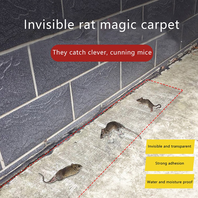 Sticky Rodent Killer Blanket Waterproof Trap Mouse Board Sticky Carpet Non-toxic Pest Control Moisture-proof Glue Rat Trap 60 x 28cm view 4
