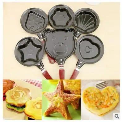 1 PC's of Non-Stick Pancake Egg Mold Kitchen Tools (Random Shapes) buy online in Pakistan