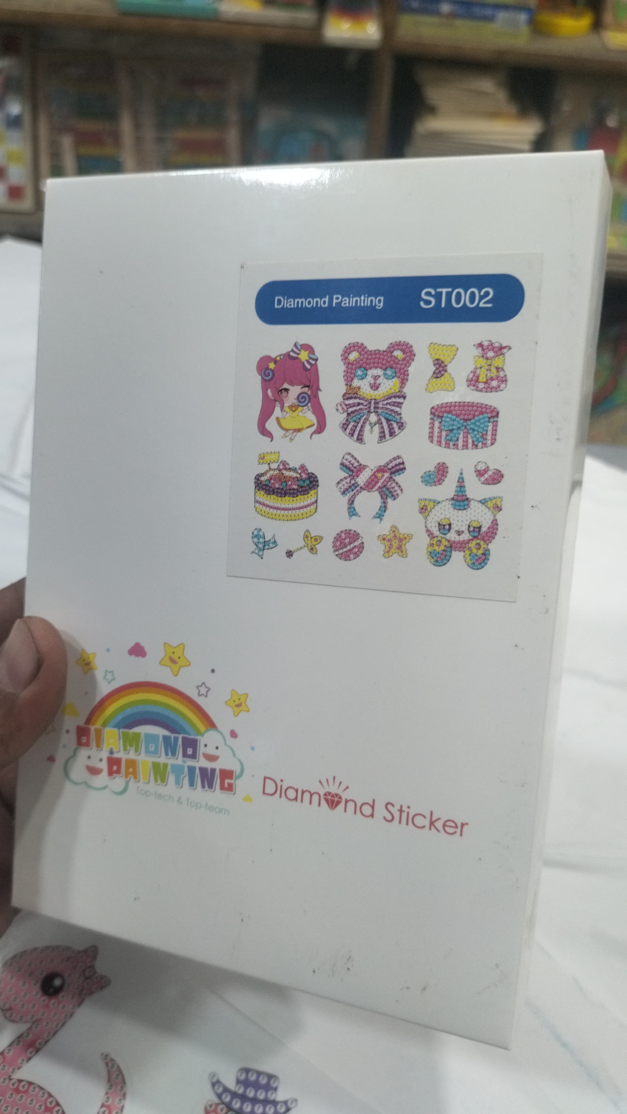 Diamond painting sticker kit ( for kids )random designs buy online in Pakistan
