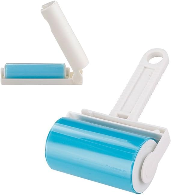 Roller Dog Cat Hair Remover - Reusable Sticky Washable Pet Hair Roller Dust Picker Cleaner Brush buy online in Pakistan
