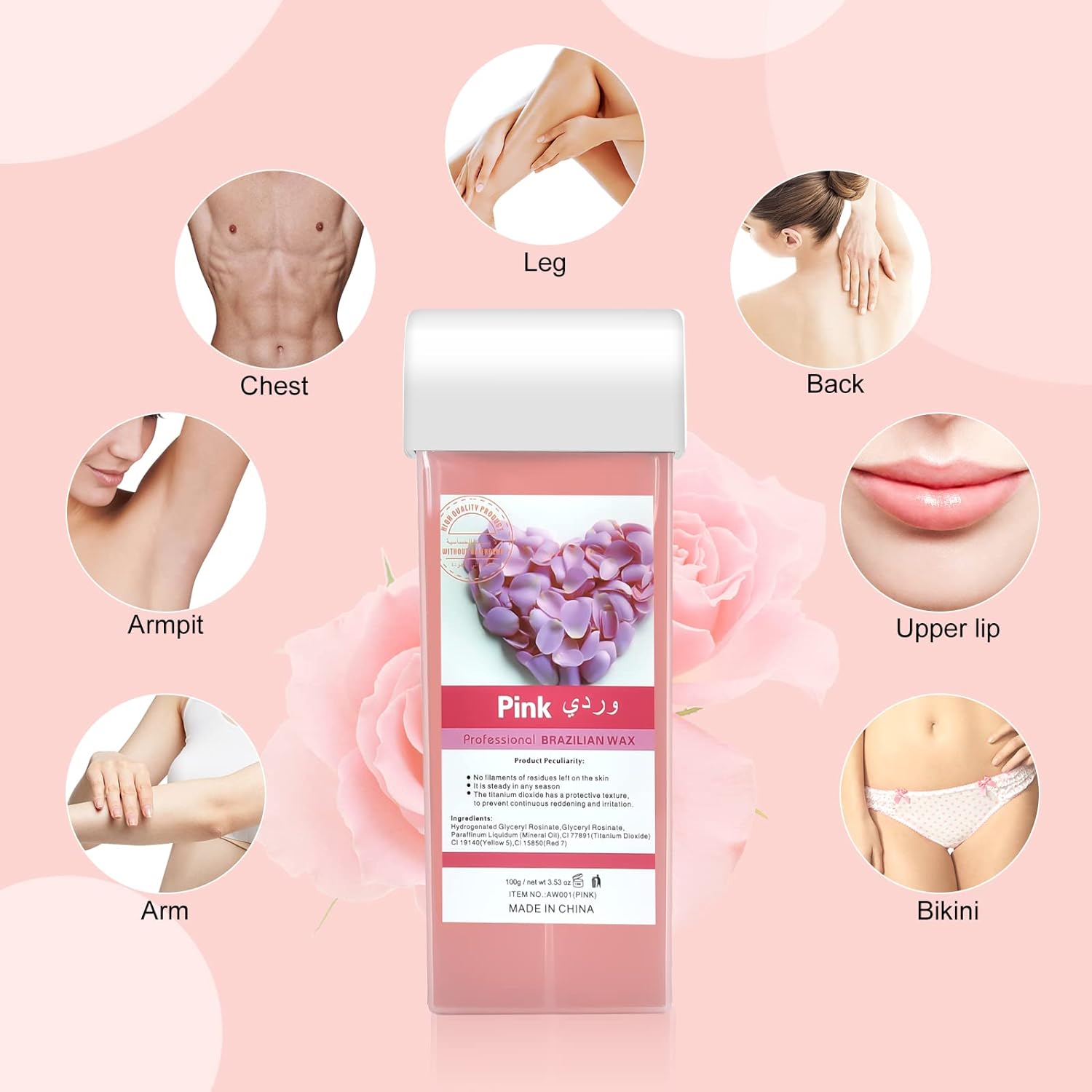 Refill Hair Removal Wax Roller,( random flavor) buy online in Pakistan
