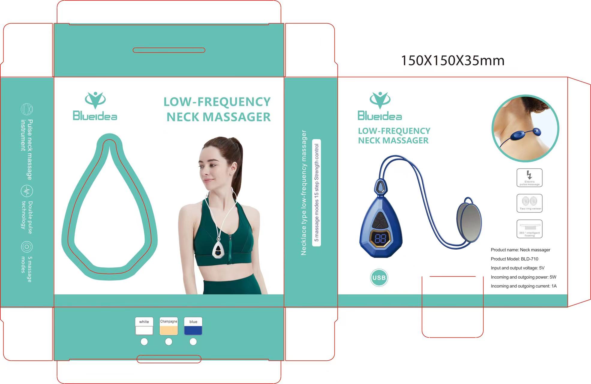 Neck massger Low frequency | Relief Neck Massager buy online in Pakistan