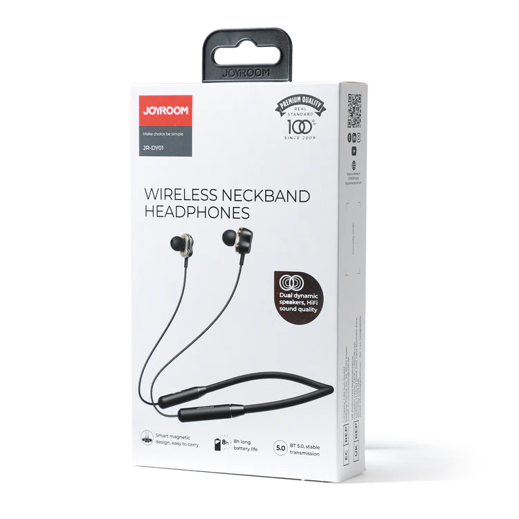 JR-DY01 JOYROOM Magnetic Neck Sports Bluetooth Headphones (Random Colors)