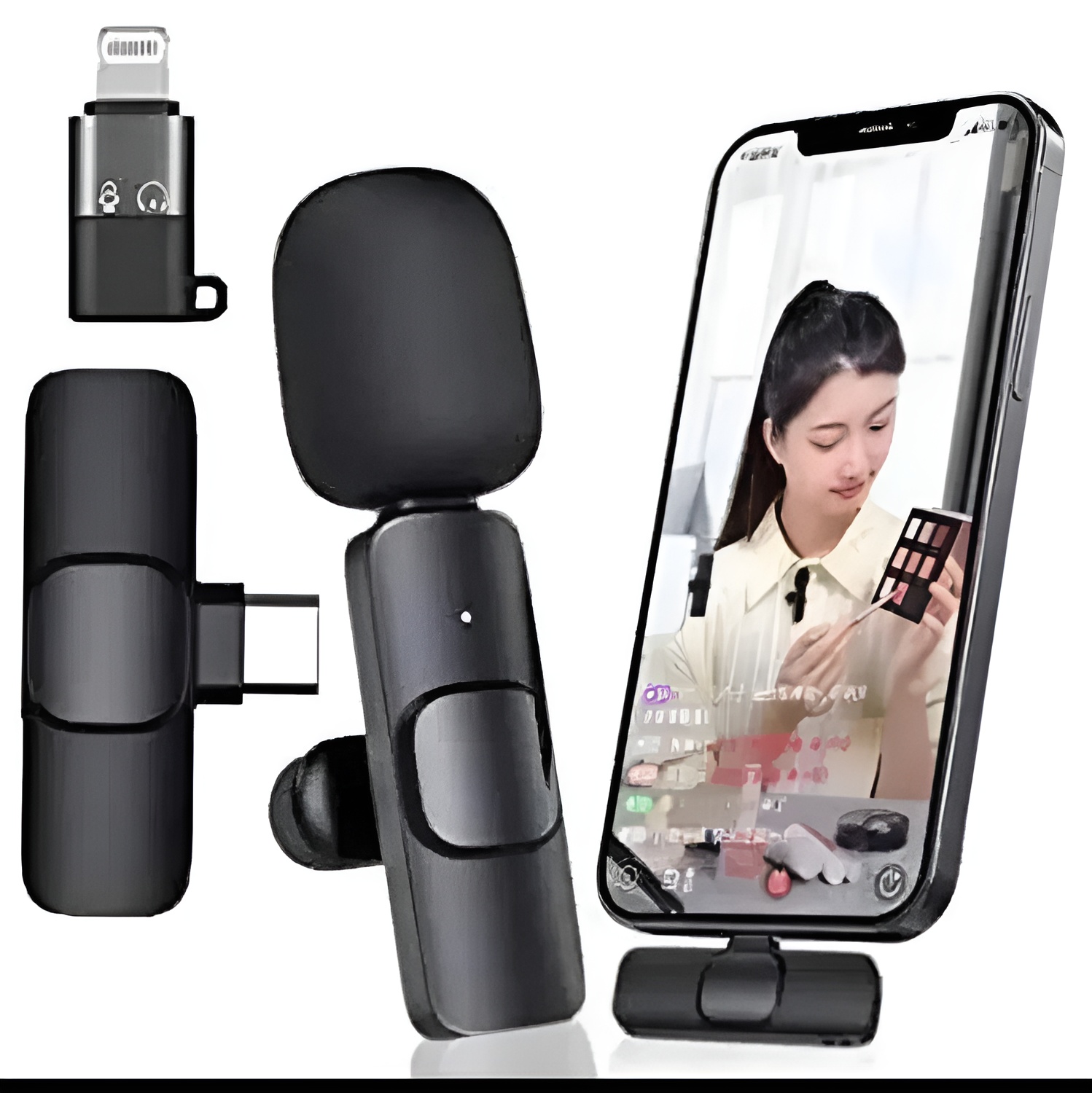 K8 Collar Wireless Microphone Type C Supported buy online in Pakistan