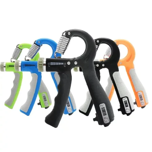 Adjustable Exerciser Hand Gripper With Counter Strengthener Adjustable Resistance Wrist Strengthener Forearm Gripper Hand Workout Squeezer Grip Strength Trainer(Random color) buy online in Pakistan