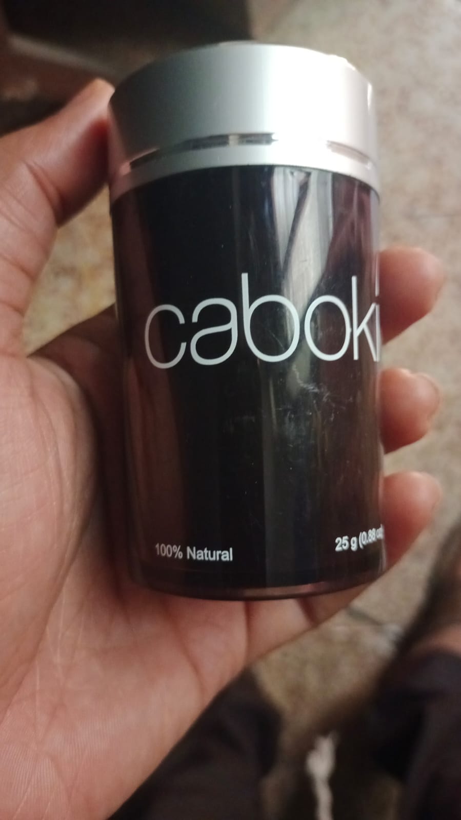 Original Caboki Hair Fibers 25g for Thinning Hair – 100% Natural Hair Concealer for Men & Women thumbnail 5