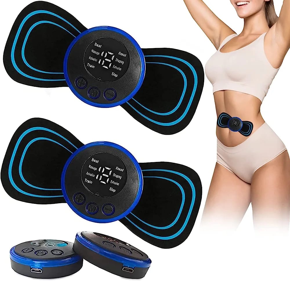 Portable EMS Mini Electric Massager Patch - Therapeutic Instrument Designed For Body Relaxation And Daily Physical Care Session thumbnail 3