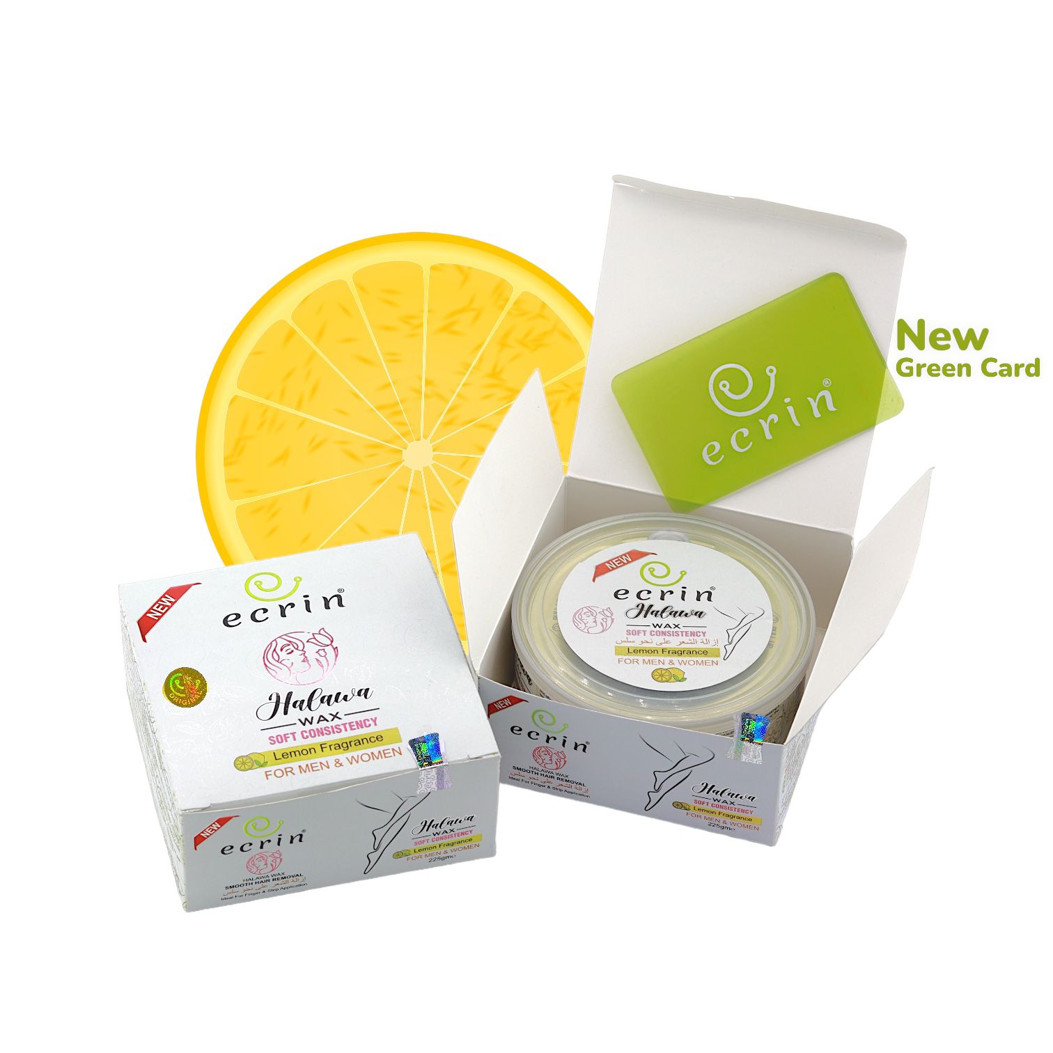 ECRINCOSMETICS  Ecrin Organic Halawa Wax - 100% Lemon & Sugar Base 225g buy online in Pakistan