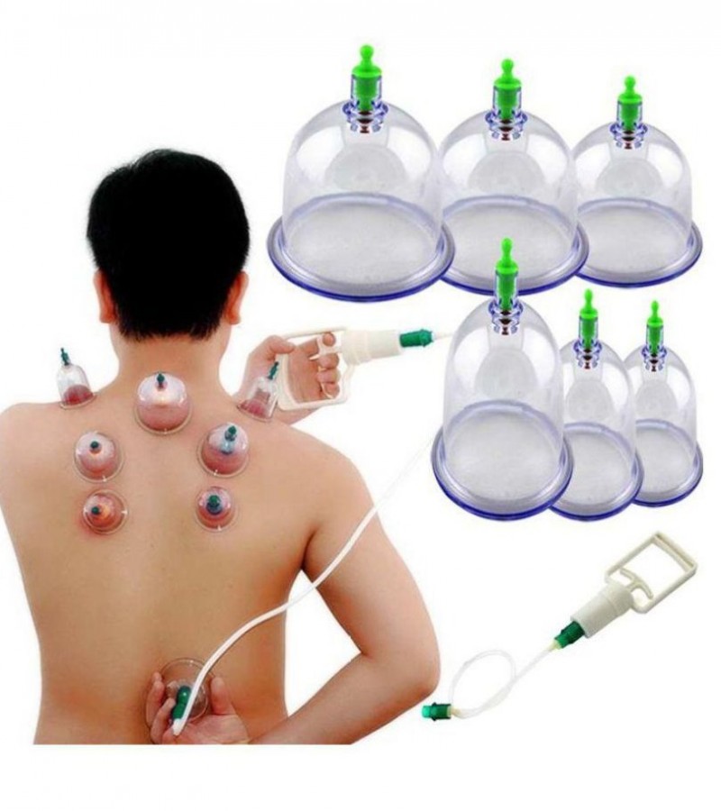 Hijama Special 10 in 1 Kit Imported Green Cupping Therapy Set with Accessories