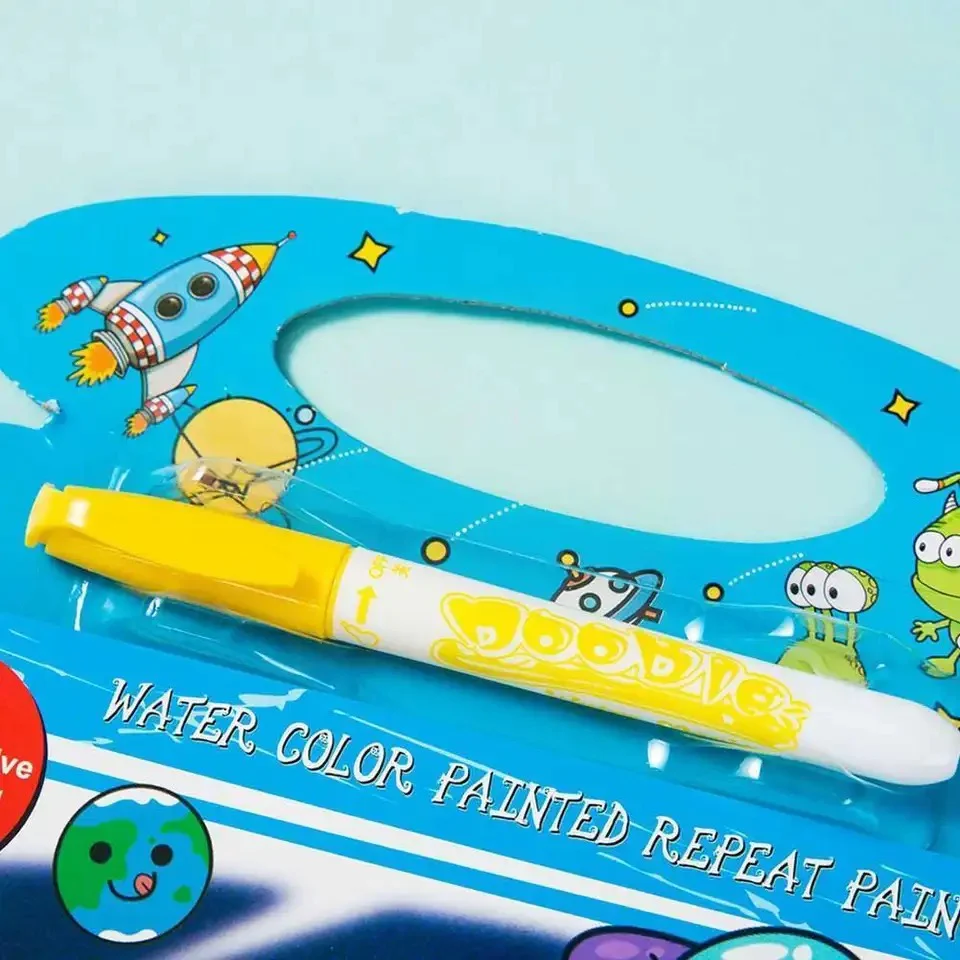 Magical Drawing Books With Pen, Water Reveal Activity Book For Kid  (random Design Books) buy online in Pakistan
