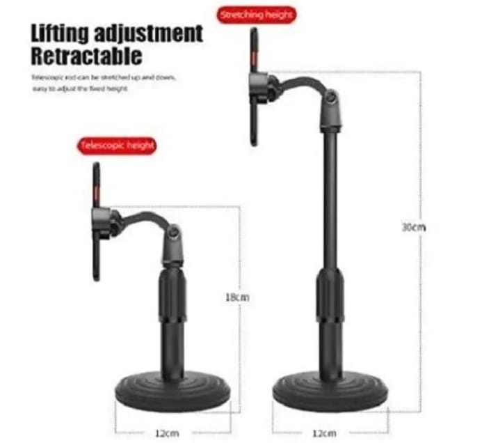 Multi-functional Microphone stand | Phone Holder Reliable Phone Stand buy online in Pakistan