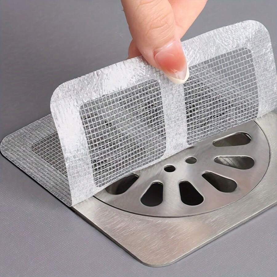 Floor Drain Sticker Hair Catcher Drain Stopper Cover Kitchen Bathroom Accessories (1 PCs) 1