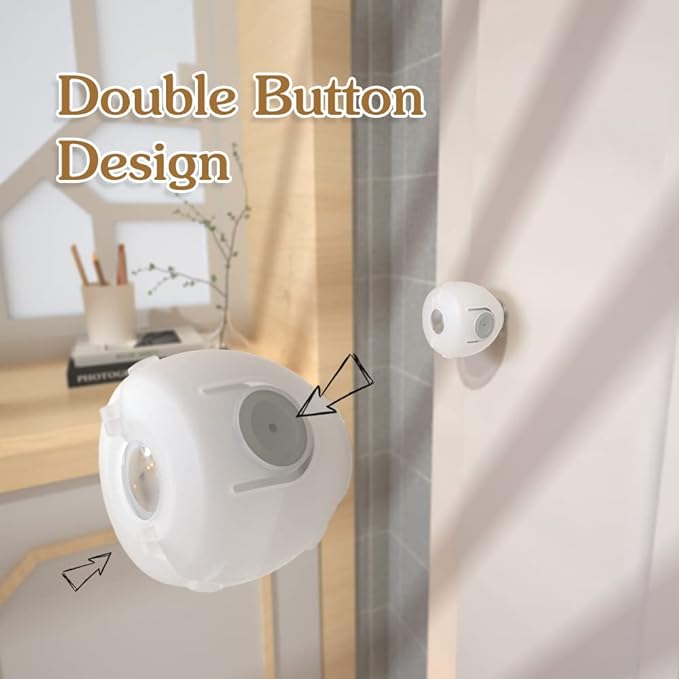 2 pcs door knob cover Baby Safety Door Knob Covers Doorknob Locks Child Children Kids Proof(random color ) view 4