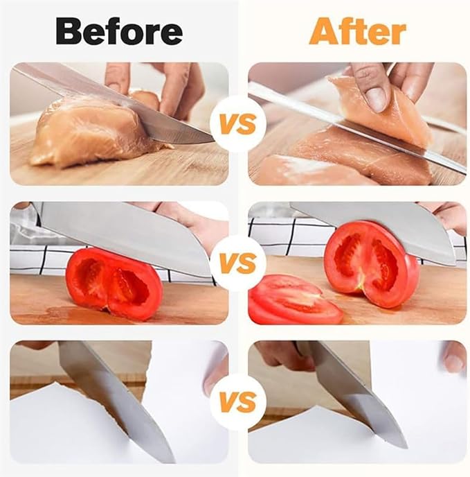 Knife Sharpener Electric | USB Electric Knife Scissor Sharpening Tool For Kitchen | Multifunctional Electric Rechargable Knife Sharpener Professional buy online in Pakistan