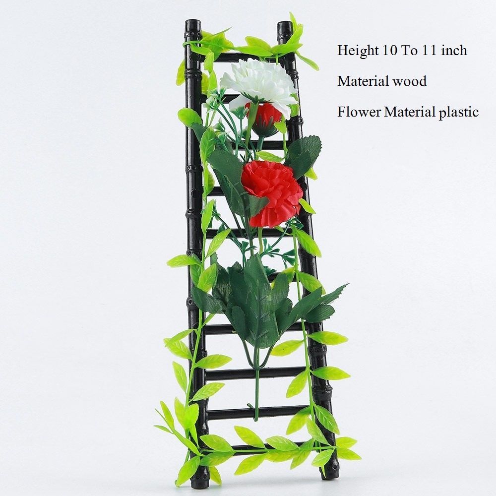 Decorative Plastic Stairs with artifical flowers buy online in Pakistan
