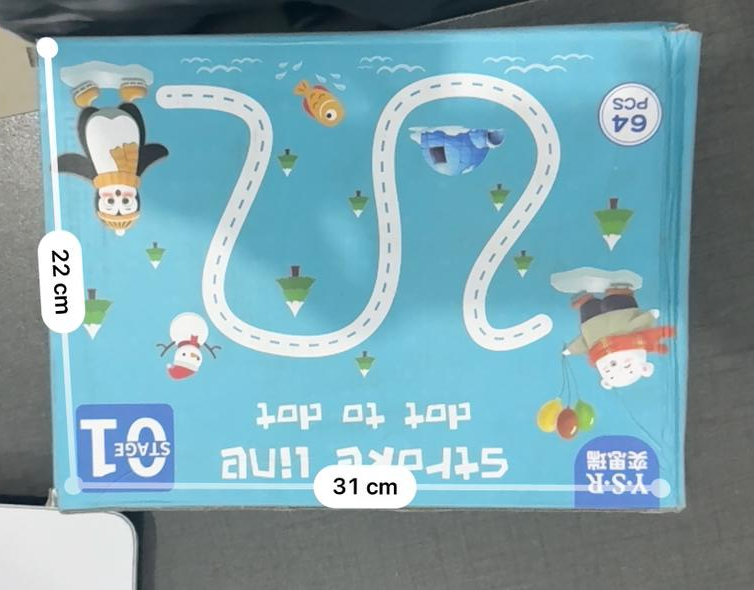 (A size Dubai imported )Stroke Line dot to dot Magical Tracing Workbook For Kids | Student Learning Book (64 pages stage 1 ) view 4