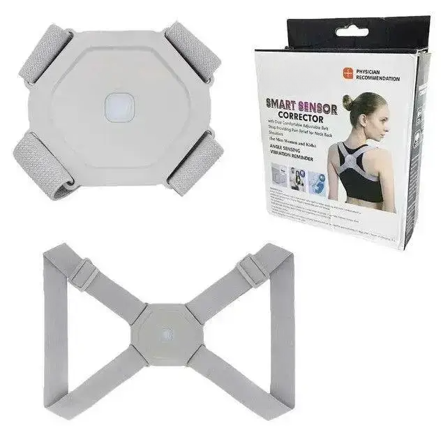 Smart Sensor Corrector Belt, Smart adjustable posture corrector with vibration view 4
