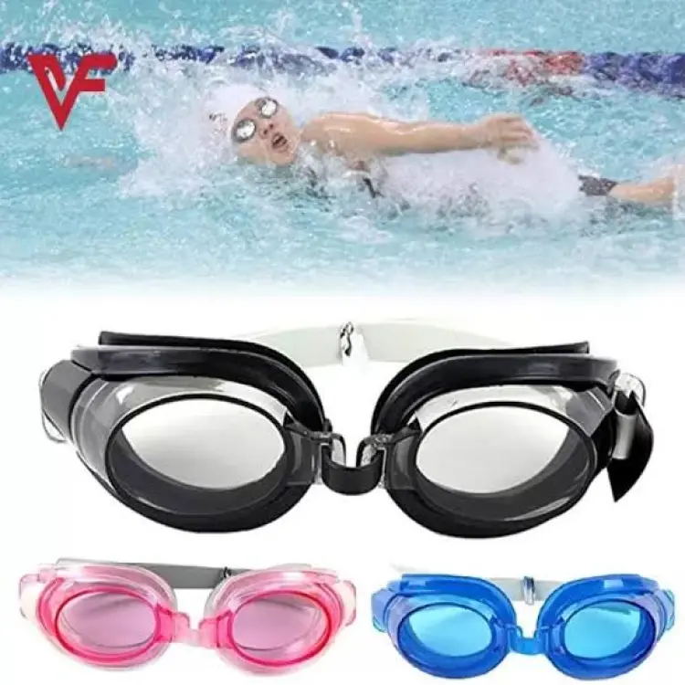 3 in 1 Swimming Goggles Advanced Swimming Goggles For Kids And Adults (Random Color) buy online in Pakistan