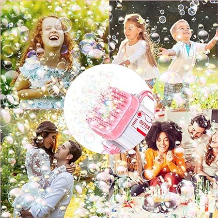 36 / 8 hole bazooka bubble Water gun | Bazooka Water Bubble Gun Toy for Kids, toddlers | Out door Fun Water Spray Gun (Random color) buy online in Pakistan