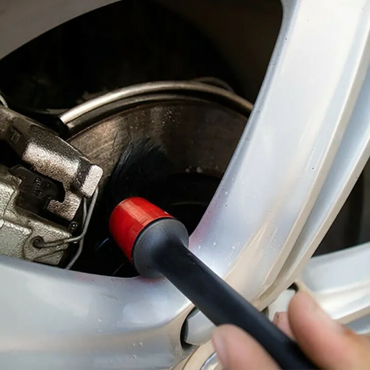 5 pcs Car Detailing Brushes Set of Different Sizes with Hanging Holder Option buy online in Pakistan