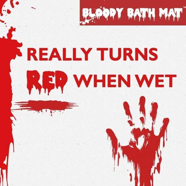 Bloody Bath Mat ,color changing Mat ,horror Mat buy online in Pakistan