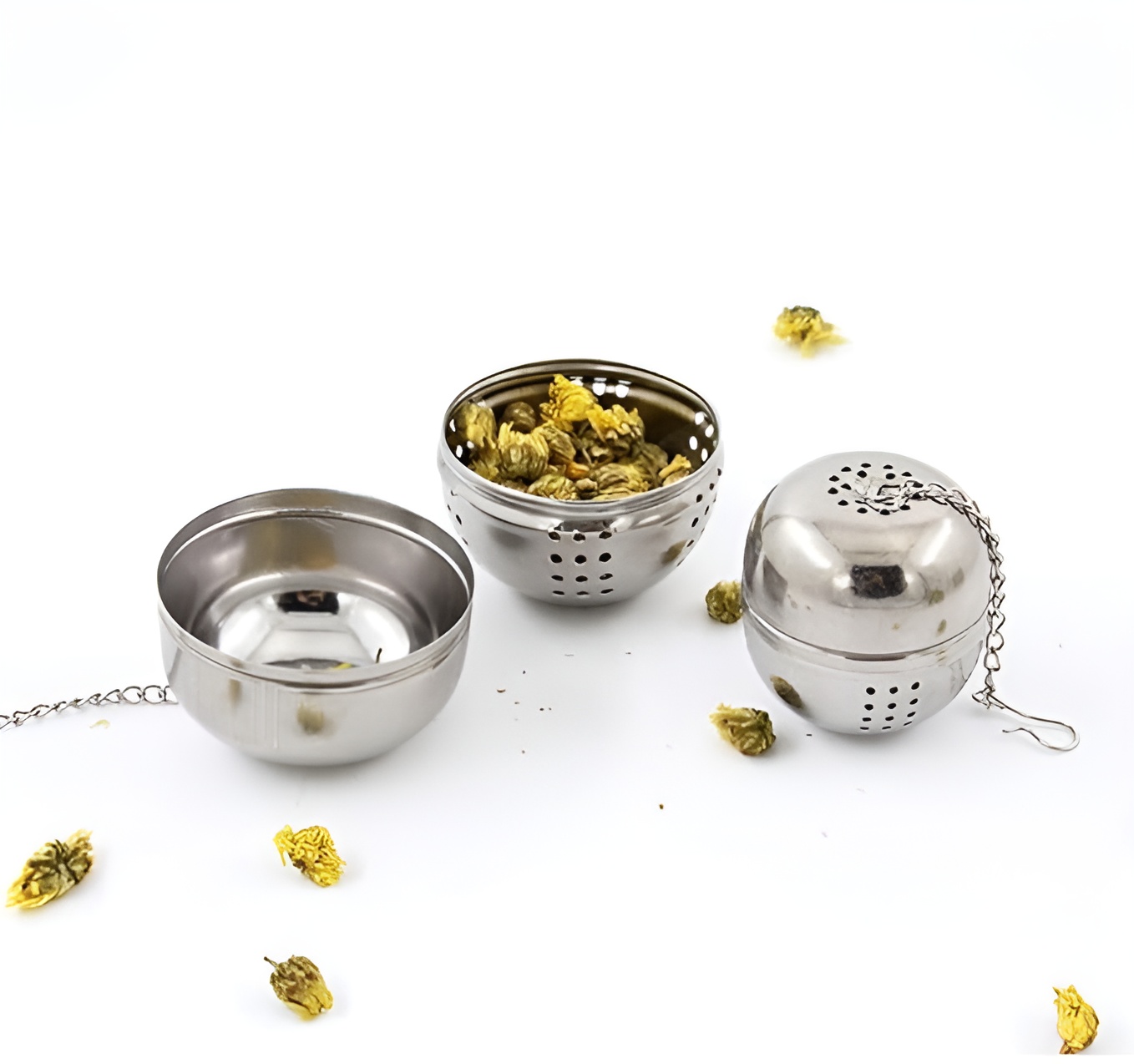 Tea Infuser , Stainless Steel Tea Ball Strainer Filter Infuser for Loose Leaf Tea and Mulling Spices buy online in Pakistan