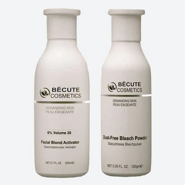 Becute skin polish set - Becute Bleach Powder & Facial Blonde Activator buy online in Pakistan