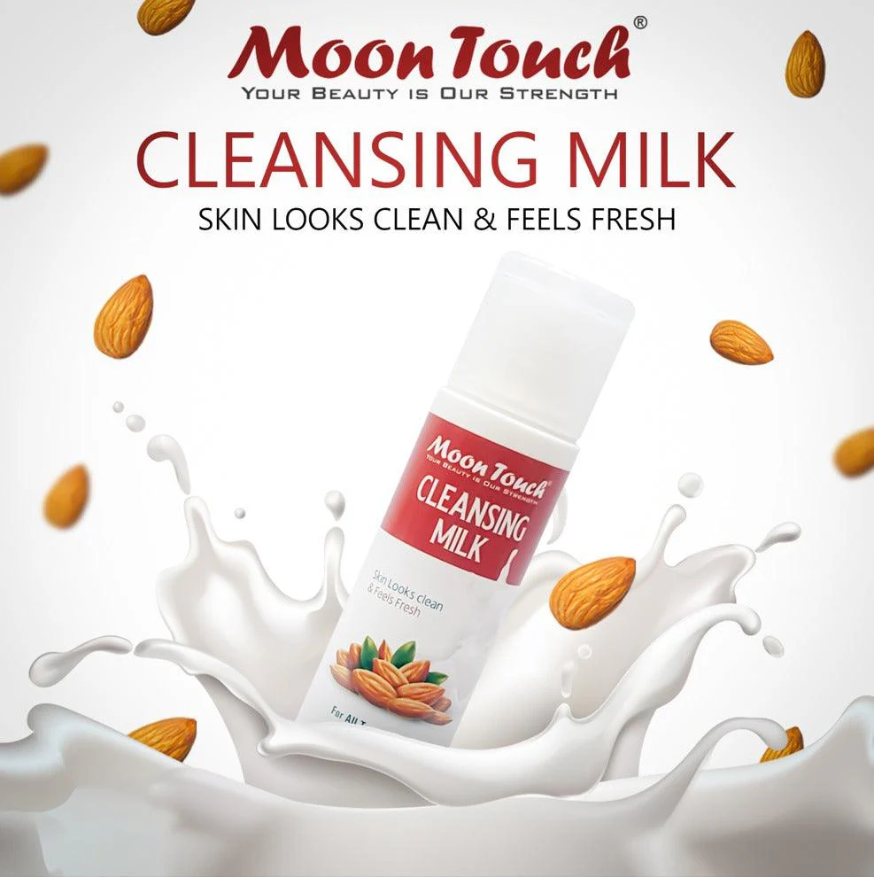 Almond Cleansing Milk (100ml) skin looks clean and feels fresh buy online in Pakistan
