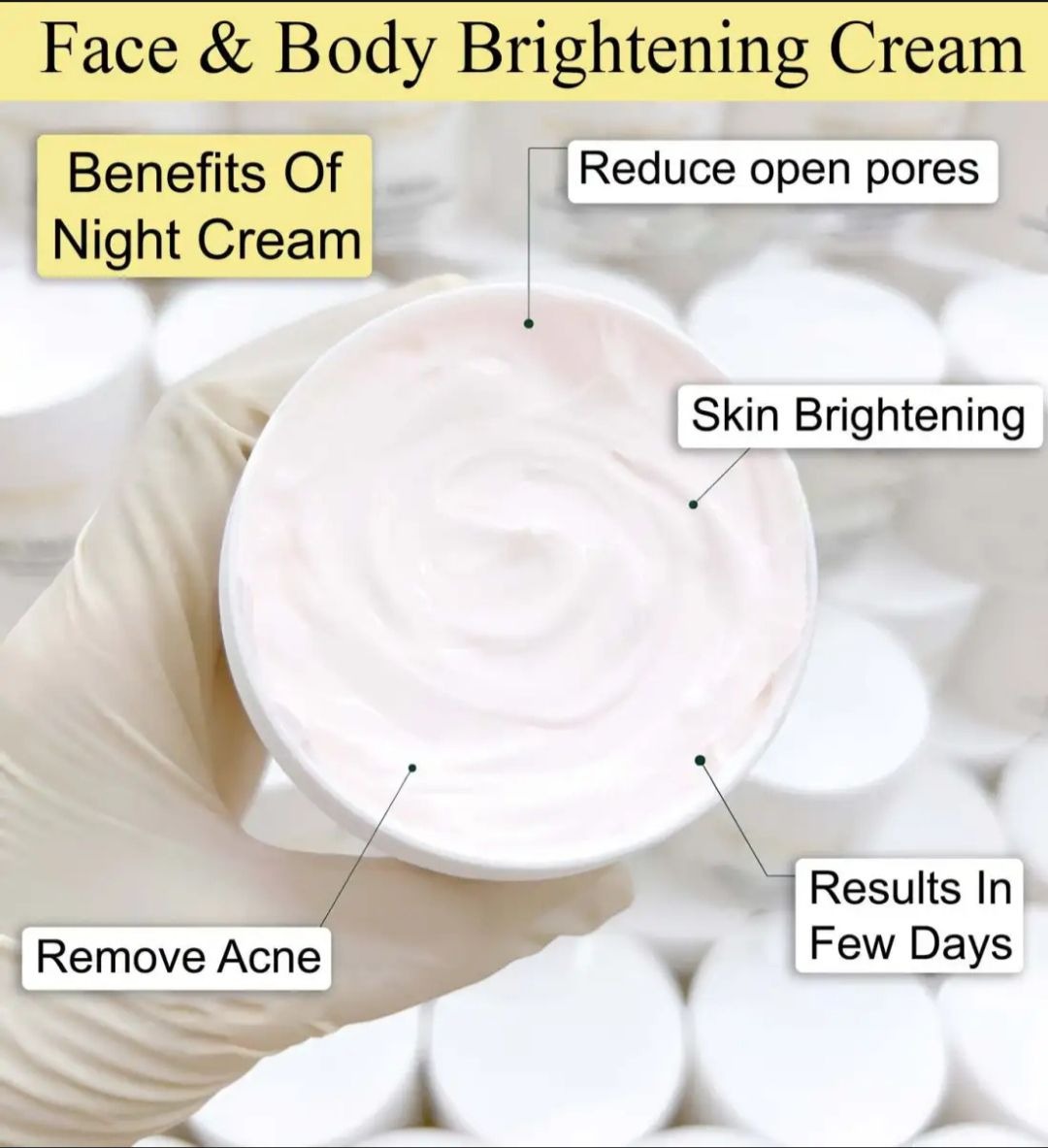 The Health Healer Night Cream – Best Quality Night Cream Seal Packed | Health Healer Night Cream | Cream | Cream For Skin - Night Cream | Brightening Cream | Cream For Remove Acne - 60 gram buy online in Pakistan