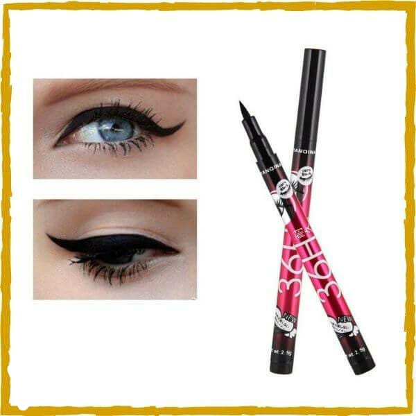 36H Waterproof Black Liquid Eyeliner Marker Pen – Long Lasting Smudge Proof Quick Dry Eye Liner | Buy 1 Get 1 Free (Pack of 2) buy online in Pakistan