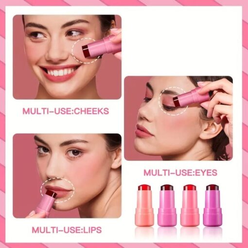 Pack Of 4 Pcs Romantic May Jelly tint Blush Stick buy online in Pakistan