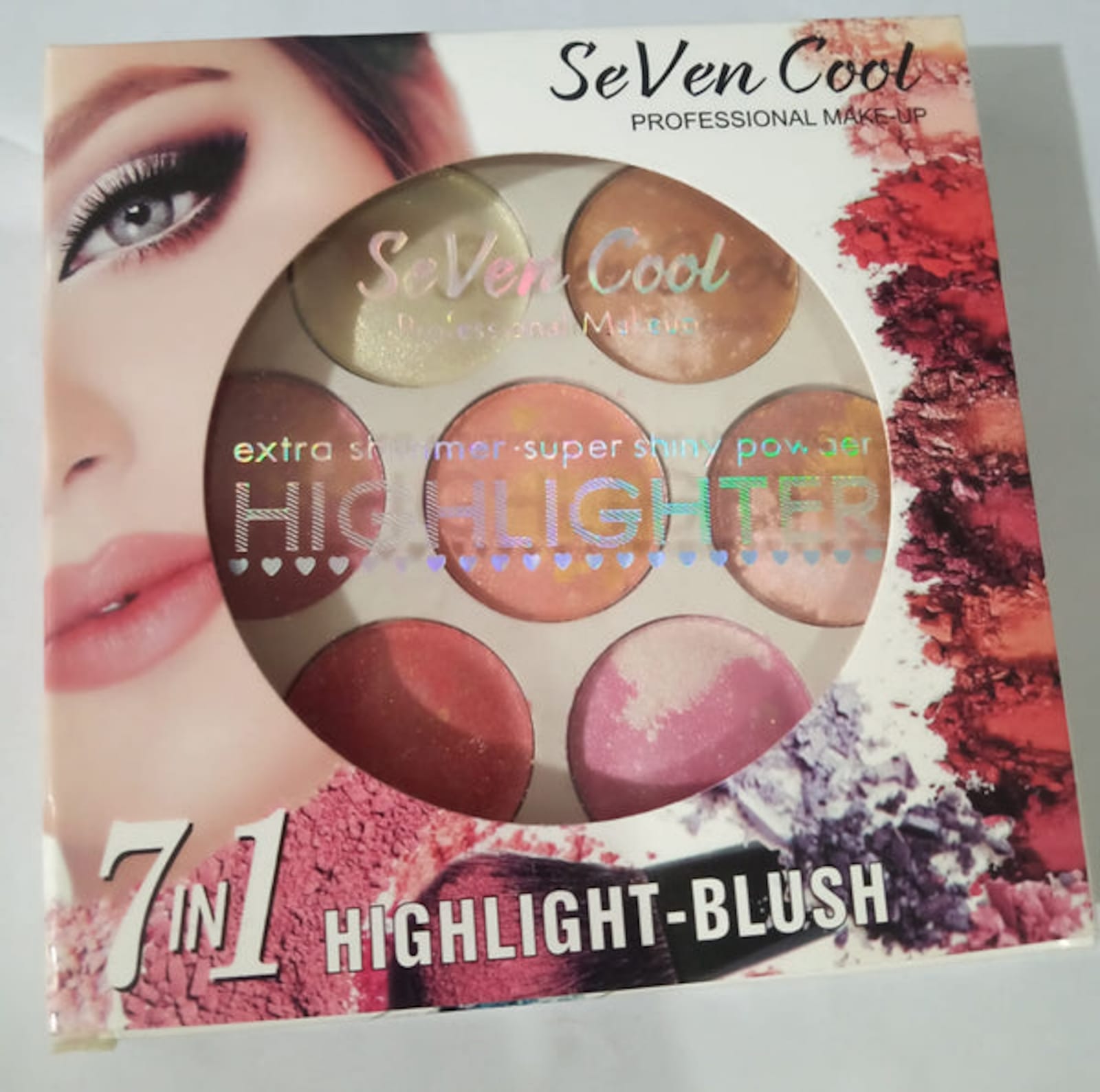 (Pack of 2) Seven Cool Blush & 2 in 1 Mascara Liner Deal buy online in Pakistan