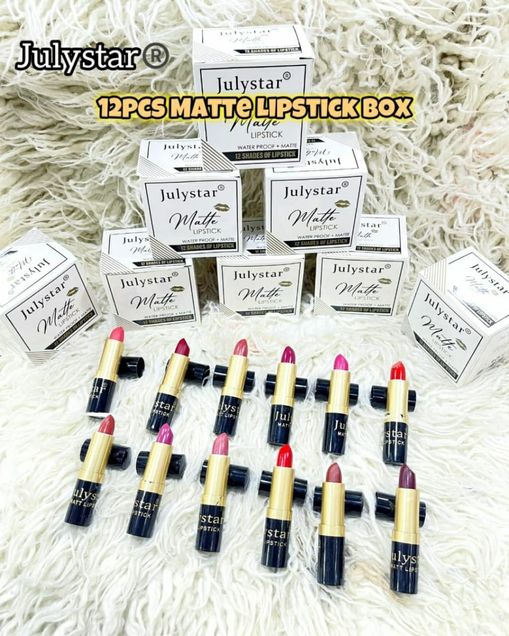 (6 Pcs ) Julystar Matte Lipstick Set buy online in Pakistan