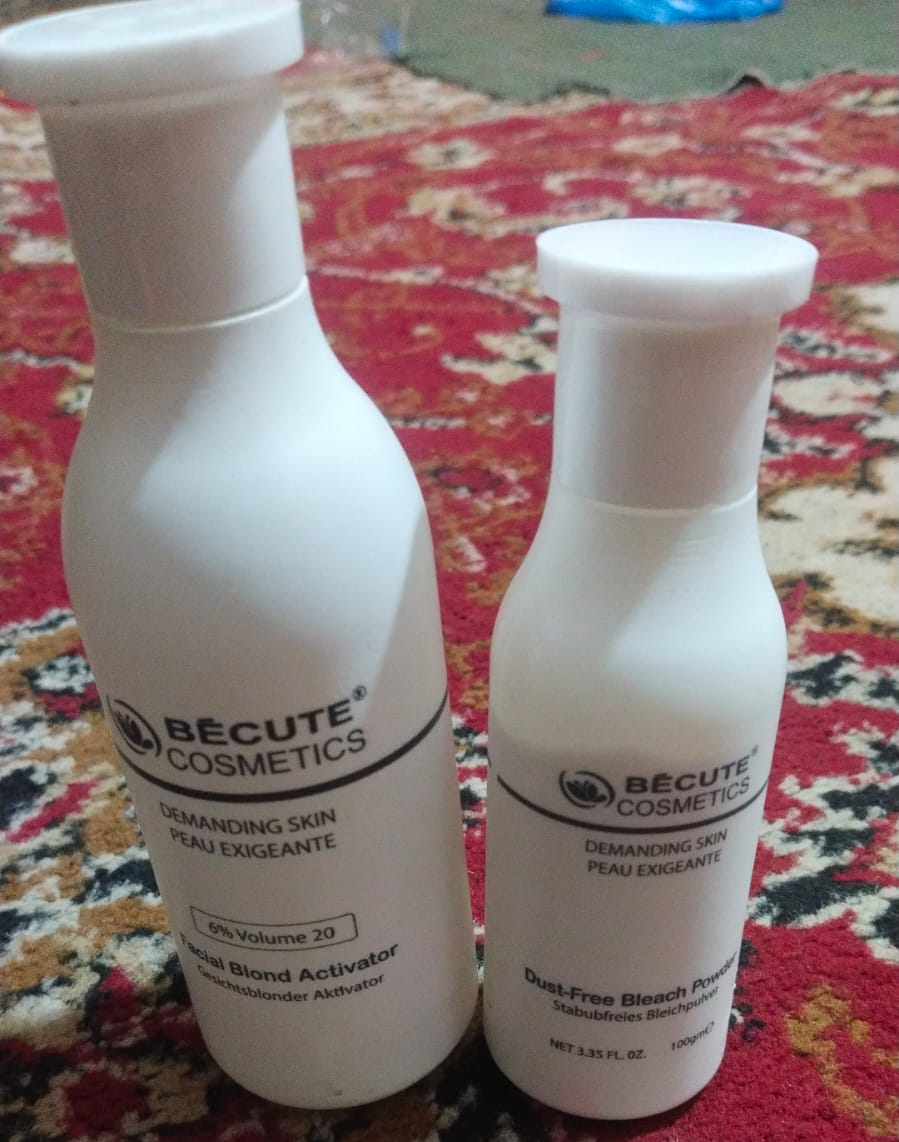 Becute Bleach Powder (100gm) &amp;  Facial Blonde Activator (200ml) thumbnail 2