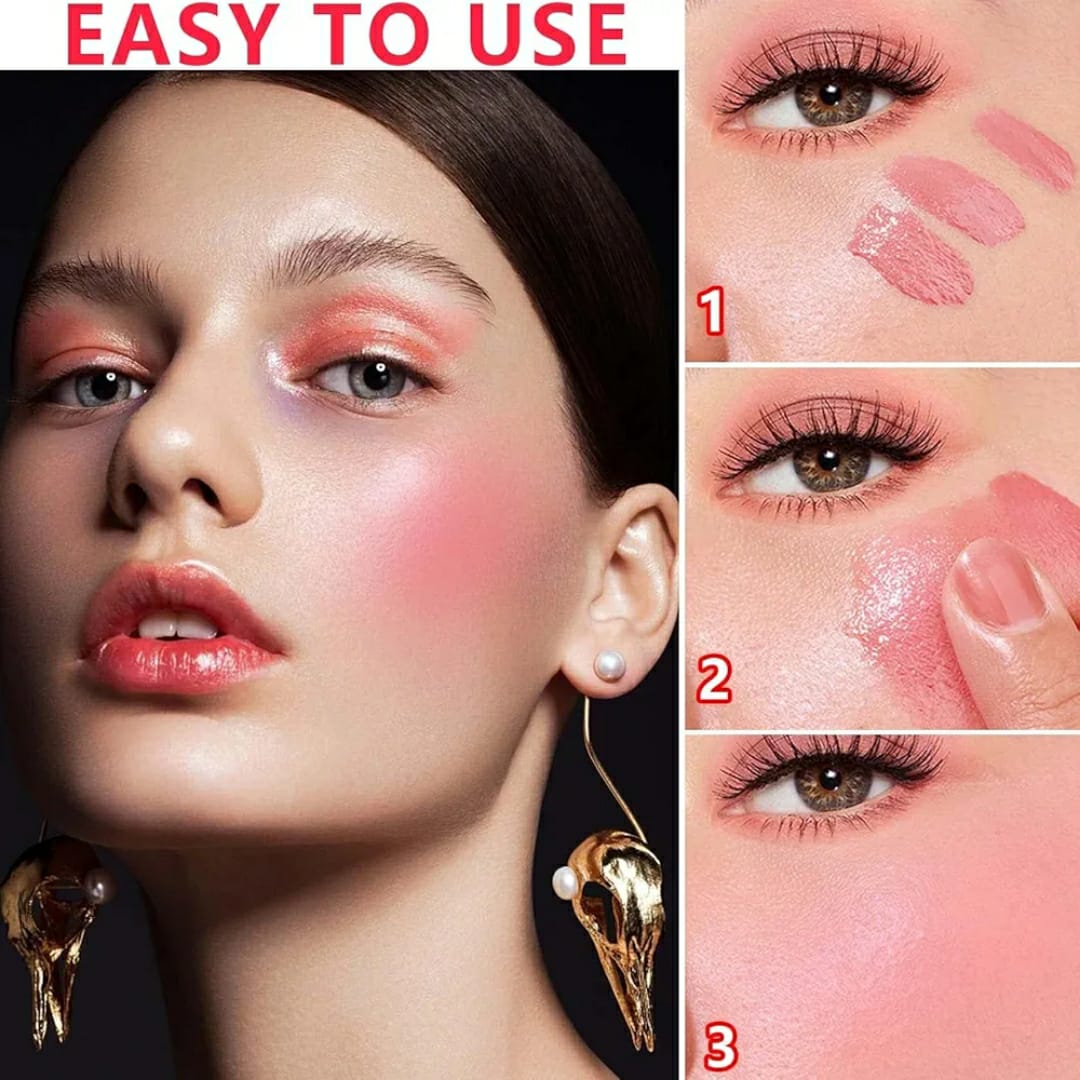 Romantic May 3-in-1 Liquid Blush for Lips, Cheeks & Natural Makeup Look view 2