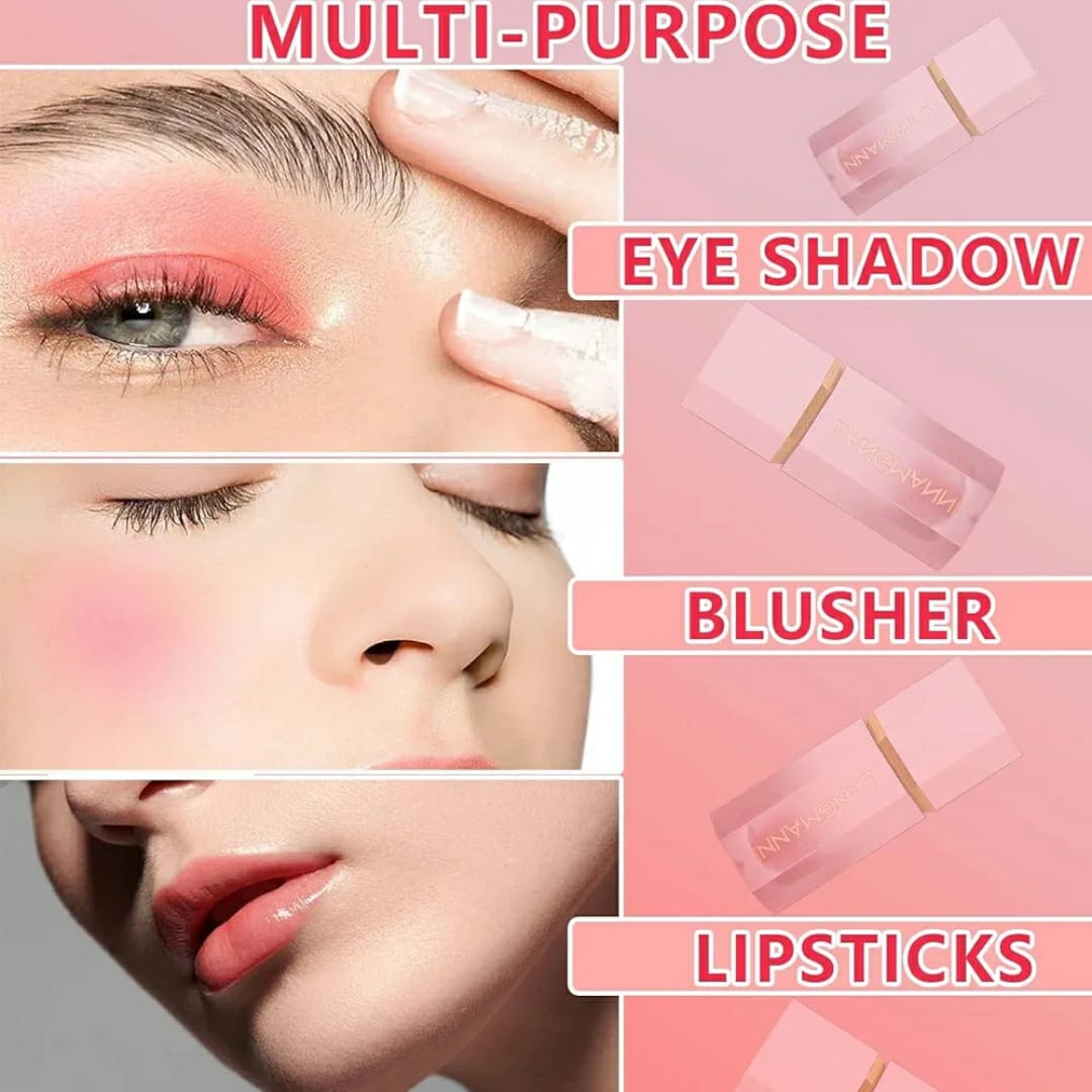 Romantic May 3-in-1 Liquid Blush for Lips, Cheeks & Natural Makeup Look view 3