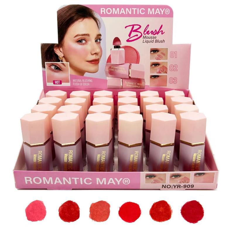 Romantic May 3-in-1 Liquid Blush for Lips, Cheeks & Natural Makeup Look view 4